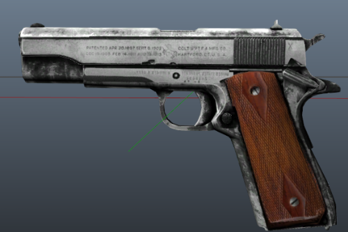 Max Payne 3 Colt 1911: New Look